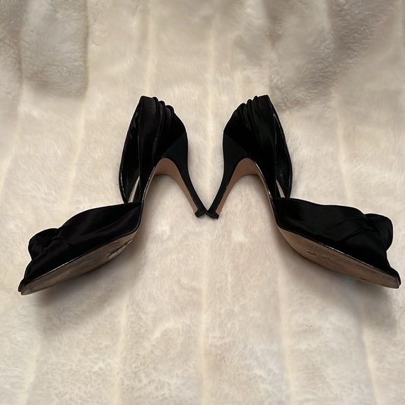 🖤PRICE DROP🖤 BLACK HOUSE WHITE MARKET OPEN TOE WITH 3 INCH HEEL - Picture 2 of 6